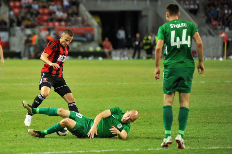 Európska liga (play off): FC Spartak Trnava - NK Olimpija Ľubľana  (odveta)