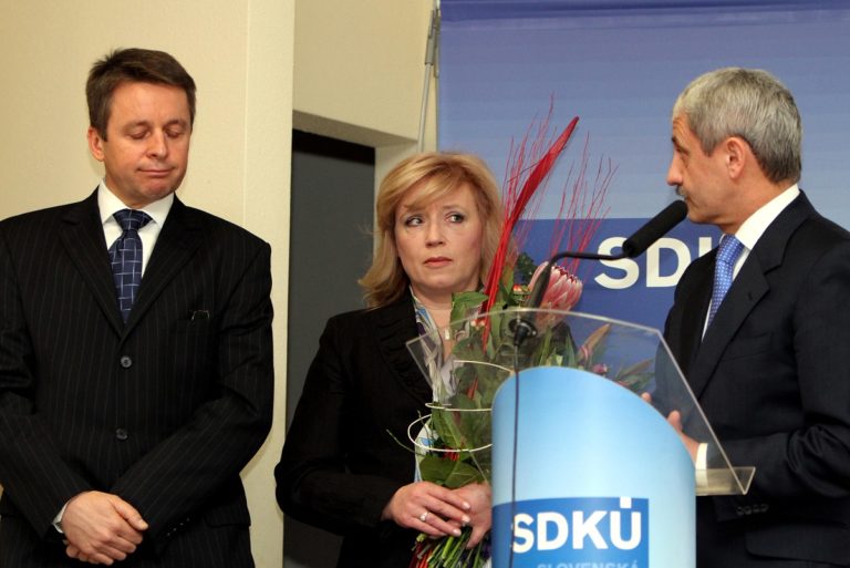 SDKÚ DS: Radièová volebným lídrom strany