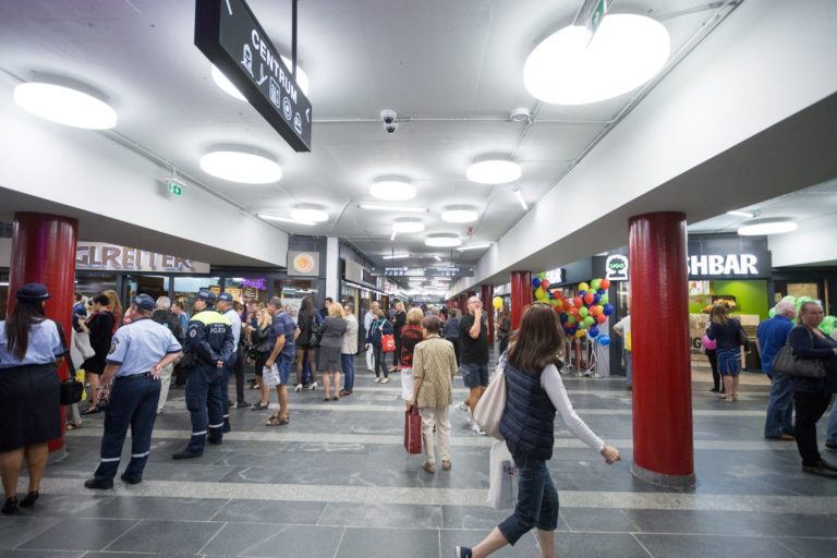 Otvorenie podchodu na Trnavskom mýte