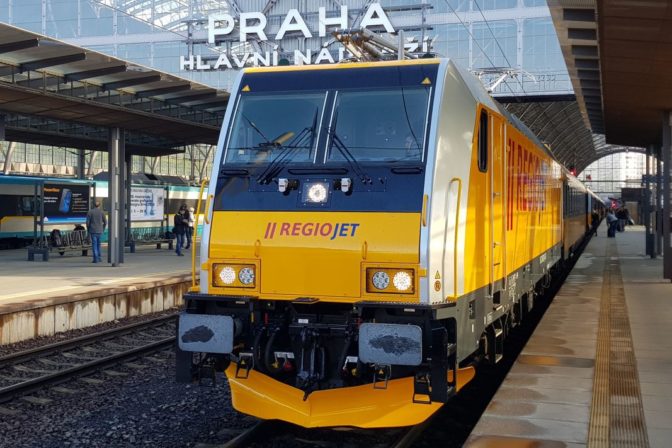 RegioJet, vlak