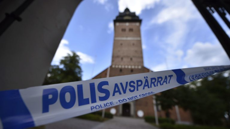 Švédsko, polícia, krádež