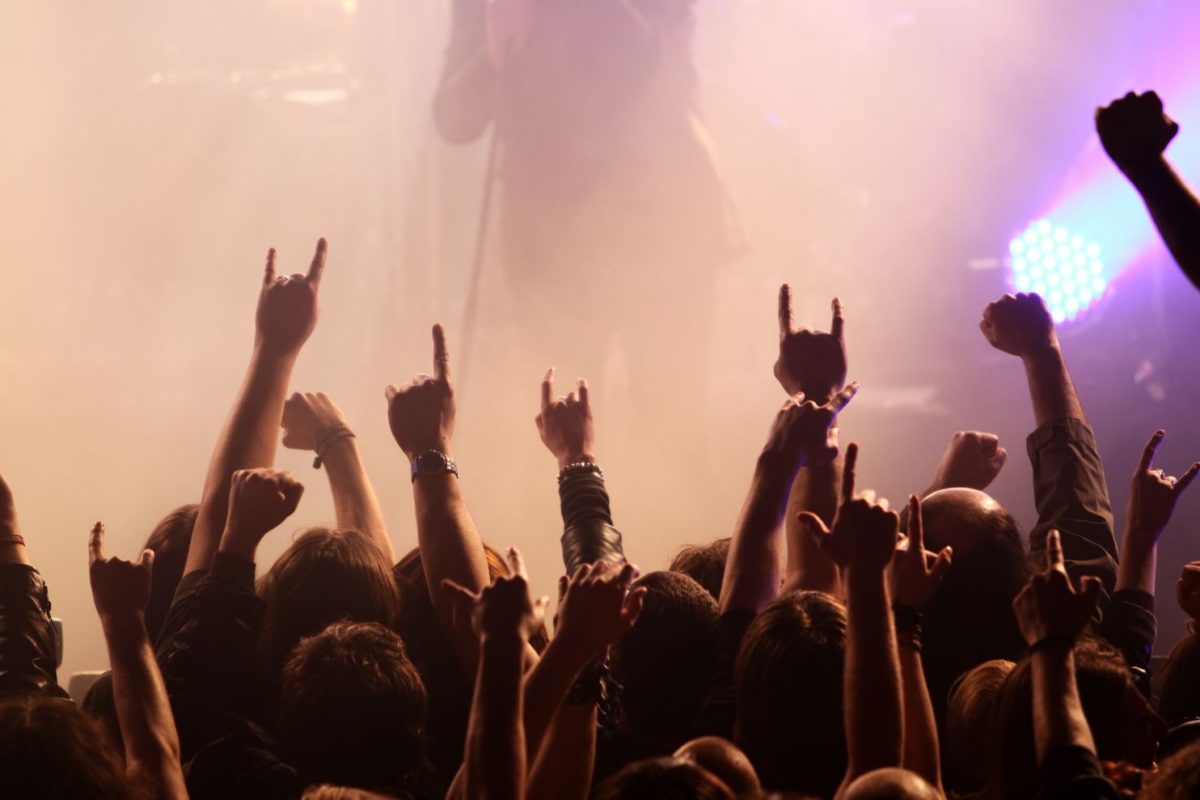 Koncert, hudobný festival, rock, metal