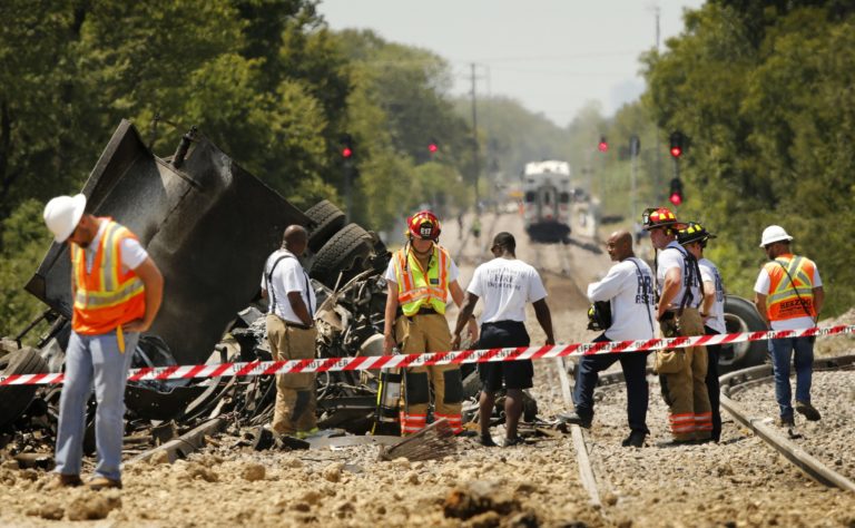 Nehoda vlaku, zrážka vlaku s autom