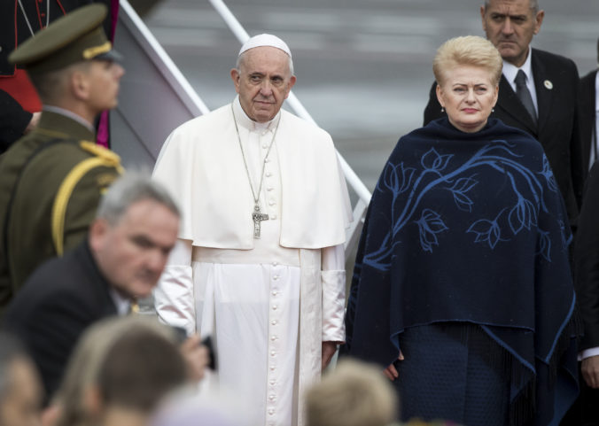 Pope Francis, Dalia Grybauskaite