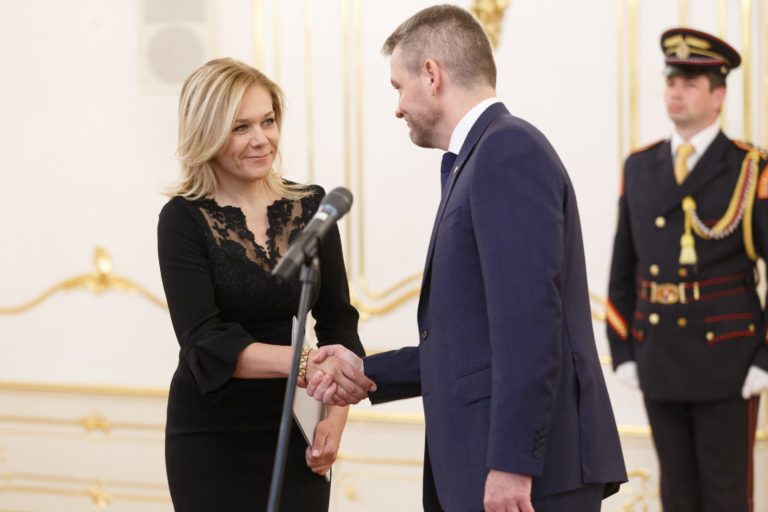 Denisa Saková, Peter Pellegrini