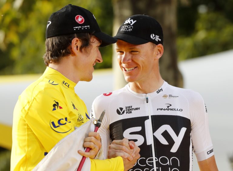 Geraint Thomas, Chris Froome