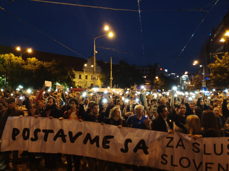POCHOD: Za slušné Slovensko