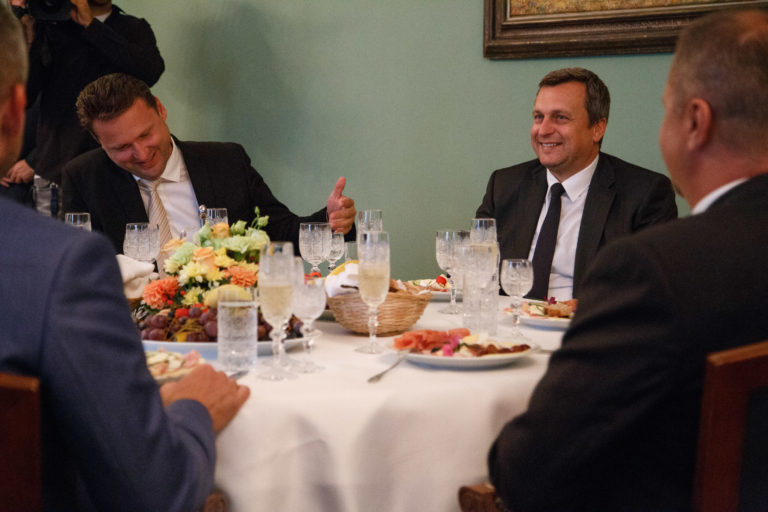 NR SR: Raňajky predsedov parlamentu,