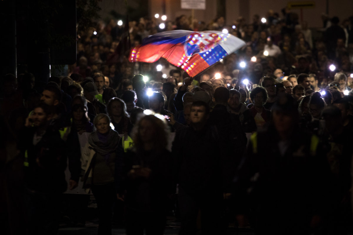 POCHOD: Za slušné Slovensko