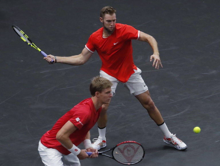 Laver Cup Tennis  Jack Sock a Kevin Anderson