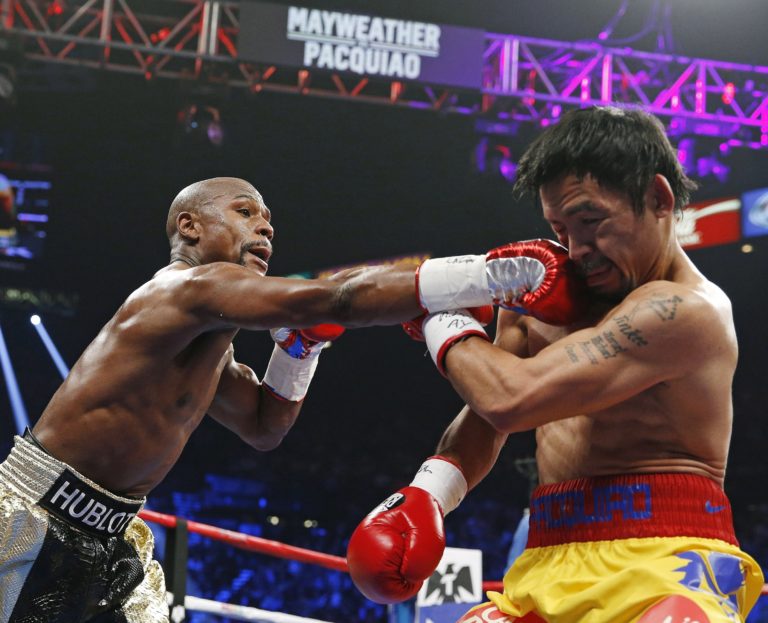 Floyd Mayweather, Manny Pacquiao, box