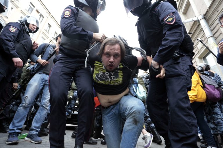 Rusko, polícia