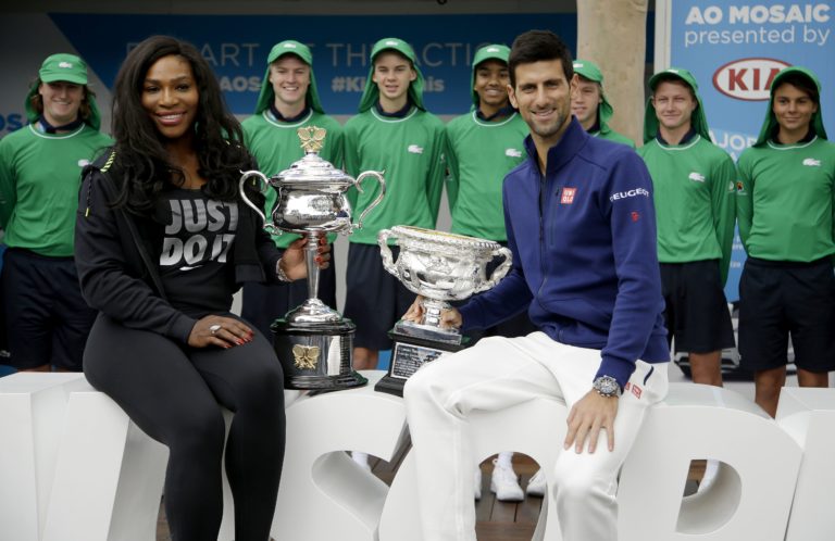 Serena Williamsová, Novak Djokovič