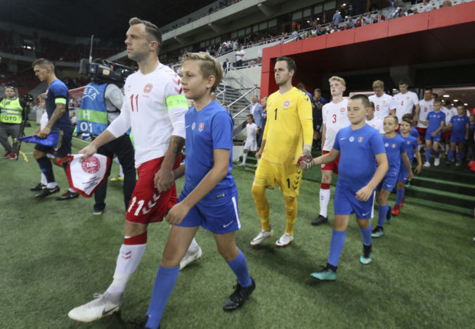 Futbal: Slovensko - Dánsko