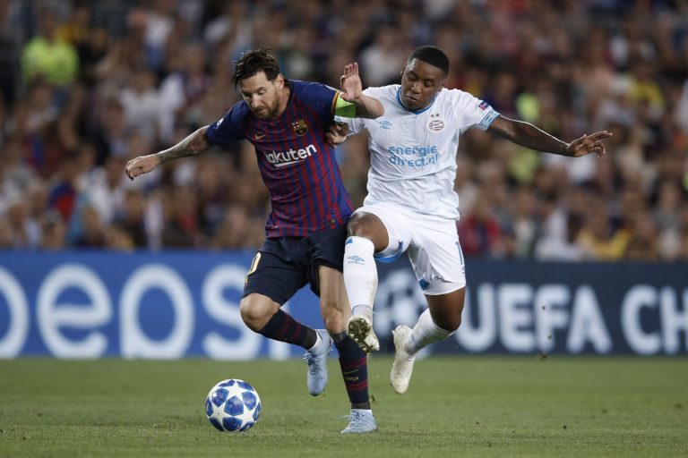 Steven Bergwijn, Lionel Messi