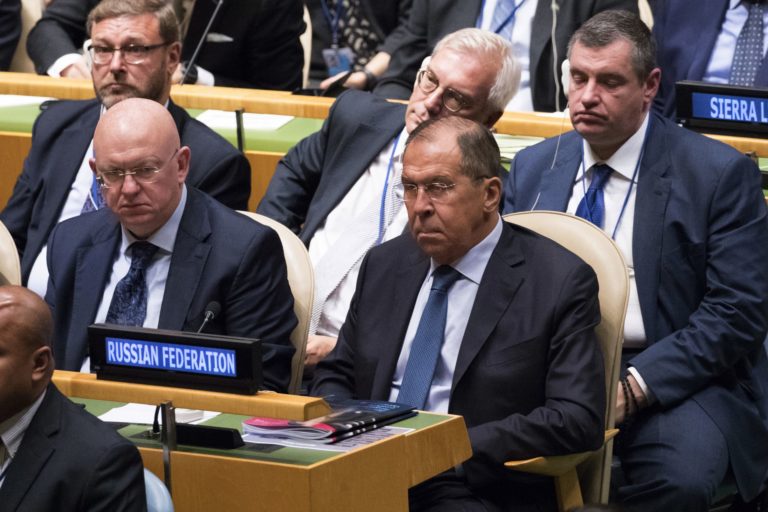Sergej Lavrov, OSN