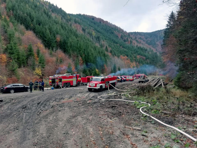 HASIČI: Požiar lesa v Gaderskej doline