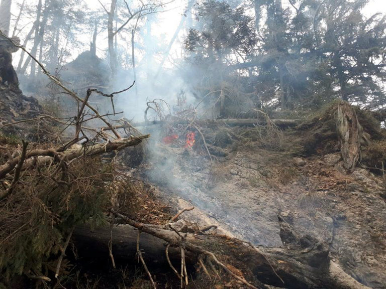 HASIČI: Požiar lesa v Gaderskej doline