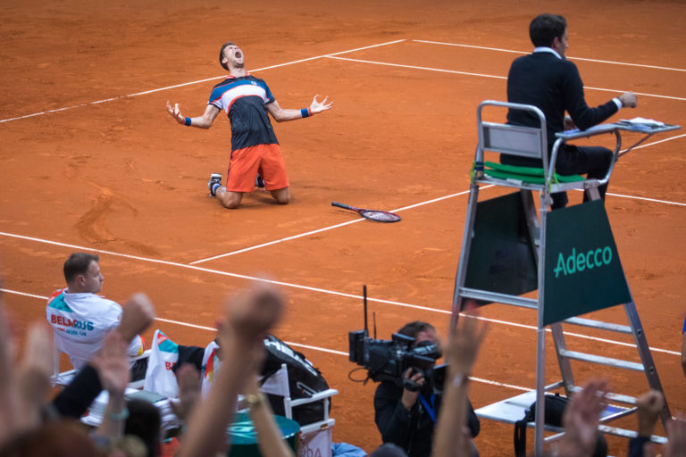 TENIS DP: Slovensko - Bielorusko