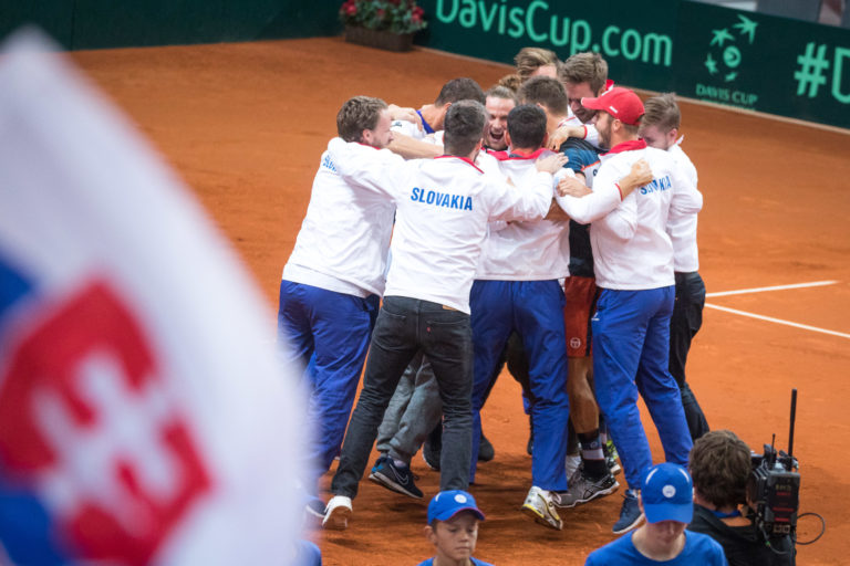 TENIS DP: Slovensko - Bielorusko. kližan