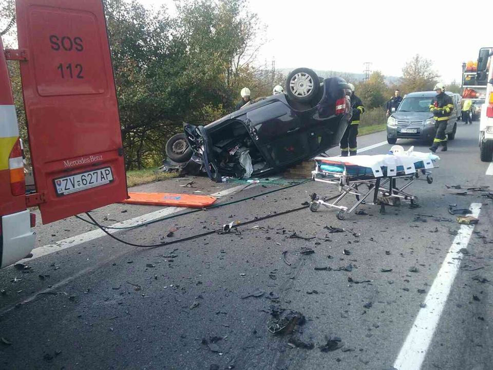 HASIČI: Dopravná nehoda