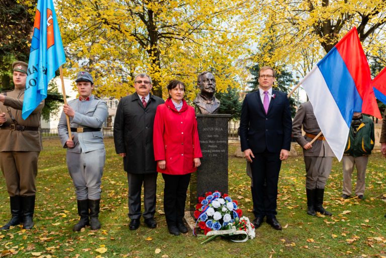 MARTIN: Odhalenie busty Matúša Dulu