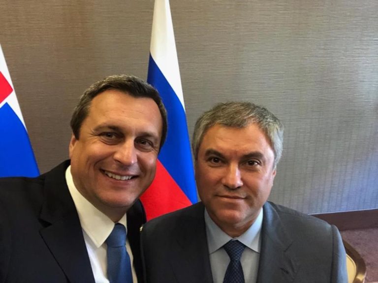 Andrej Danko, Viačeslav Volodin