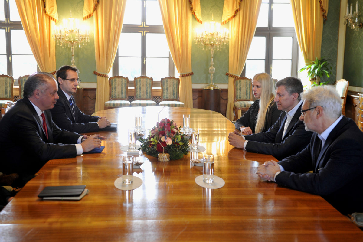 PREZIDENT: Prijal Miroslava Trnku
