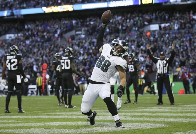 Philadelphia Eagles. Dallas Goedert