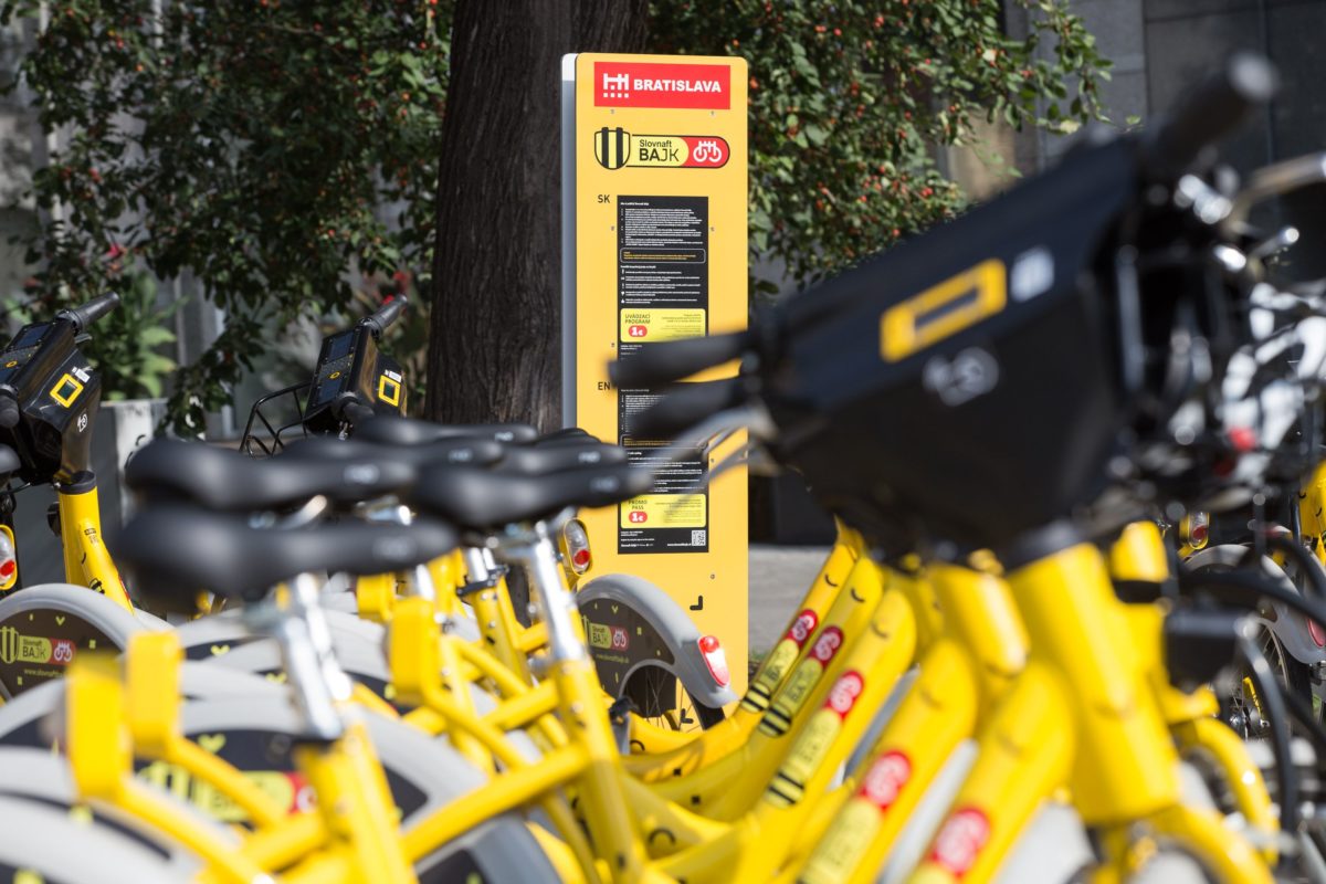 Bikesharing, Bratislava