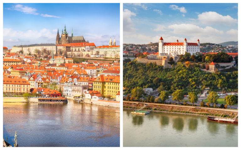 Československo, Praha, Bratislava