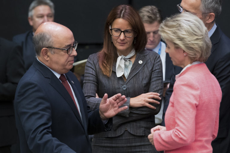 Jose Alberto Azeredo Lopes, Andreja Katic, Jens Stoltenberg, Ursula von der Leyen
