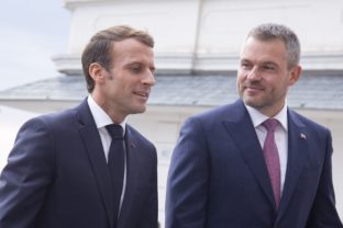 Peter Pellegrini, Emmanuel Macron