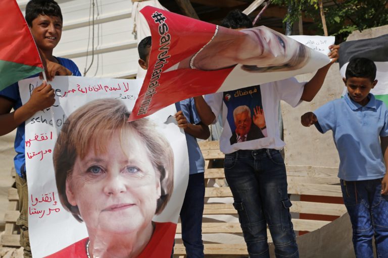 Palestína, Merkelová