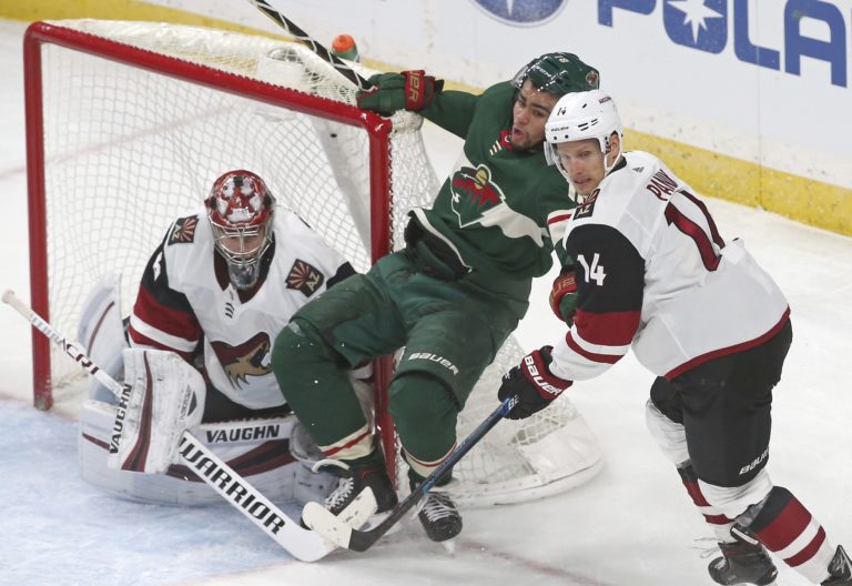 Jordan Greenway, Richard Pánik, Darcy Kuemper