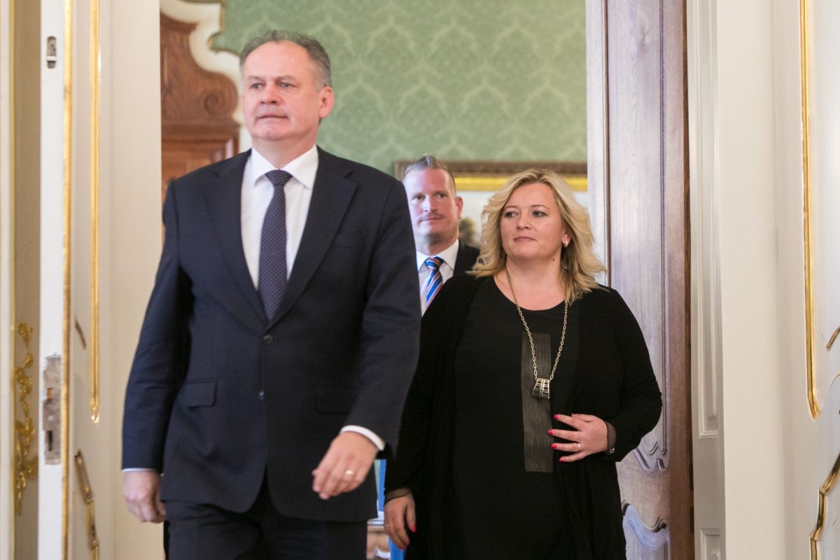 Lenka Praženková, Andrej Kiska