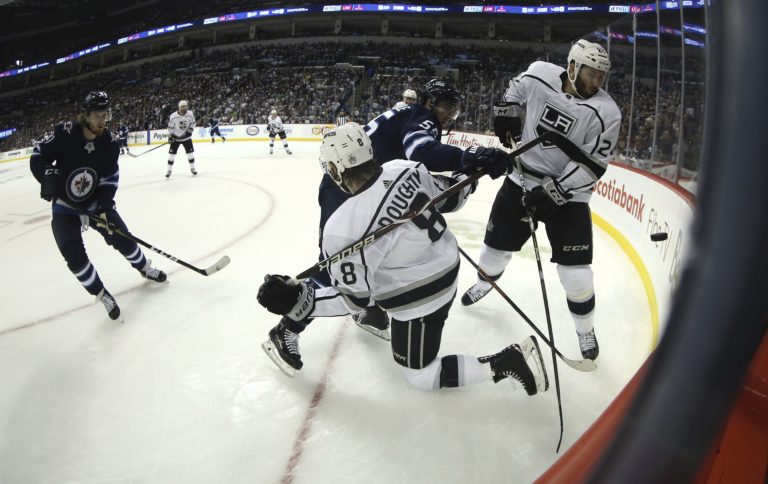 Mark Scheifele, Drew Doughty, Derek Forbort