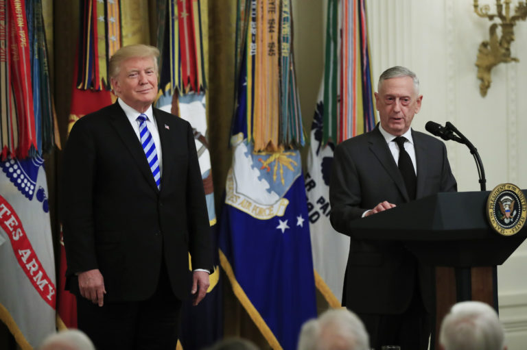Donald Trump, Jim Mattis