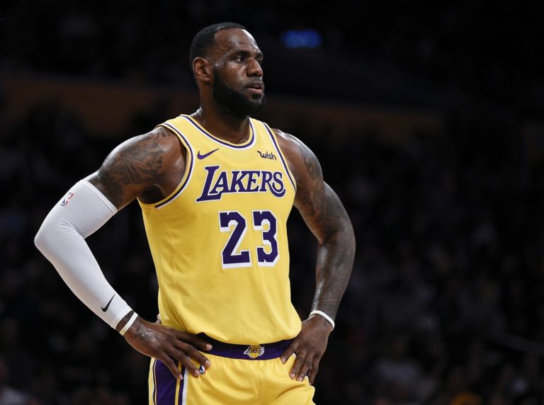 Basketbalový hráč LeBron James