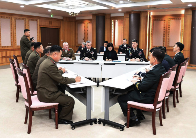 Severná Kórea, Južná Kórea, rokovanie