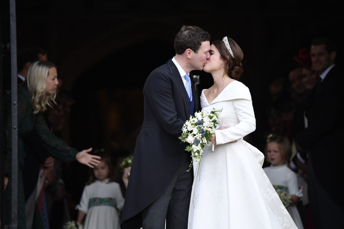 Princezná Eugenie, podnikateľ Jack Brooksbank