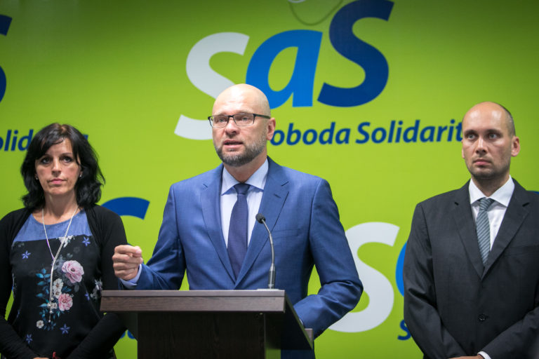 Renáta Kaščáková, Richard Sulík, Karol Galek