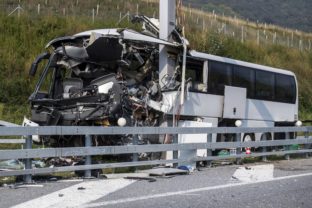 Švajčiarsko, nehoda autobusu