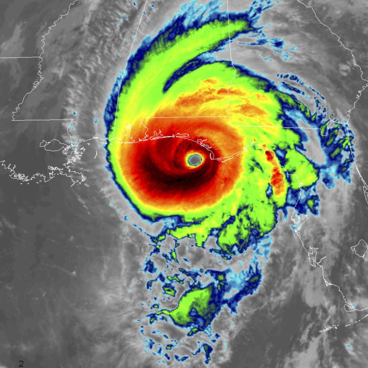 Hurrikán Michael.