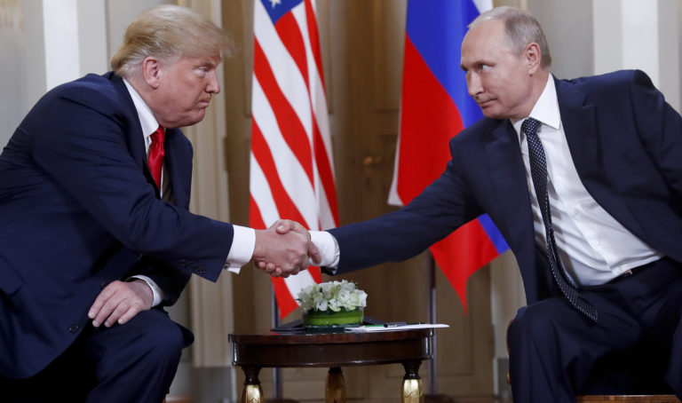 Donald Trump, Vladimir Putin