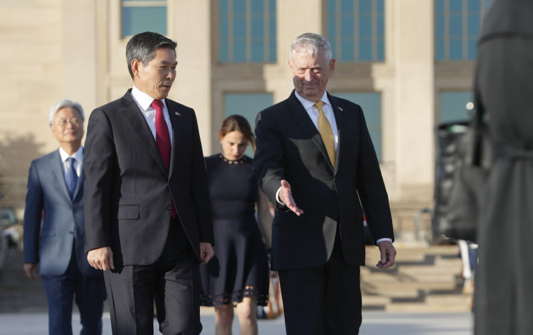 Jim Mattis, Čong Kchjong tu