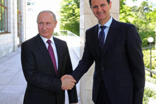 Vladimir Putin a Baššár al Asad