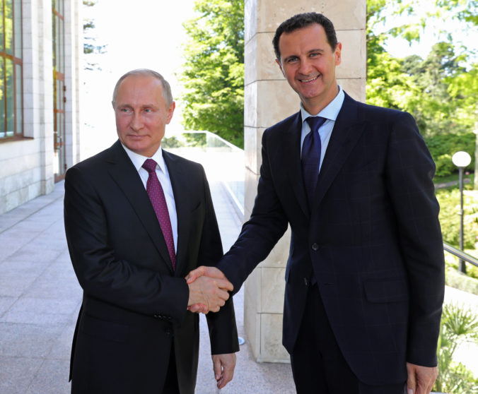 Vladimir Putin a Baššár al Asad
