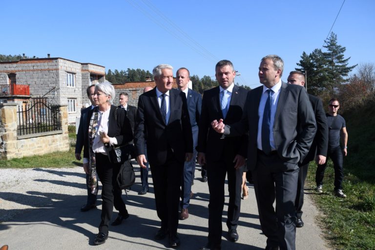Návšteva Pellegriniho a Jaglanda v Spišskom Hrhove