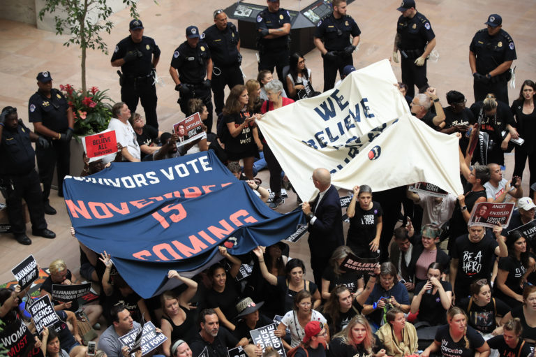 Protest proti Kavanaughovi
